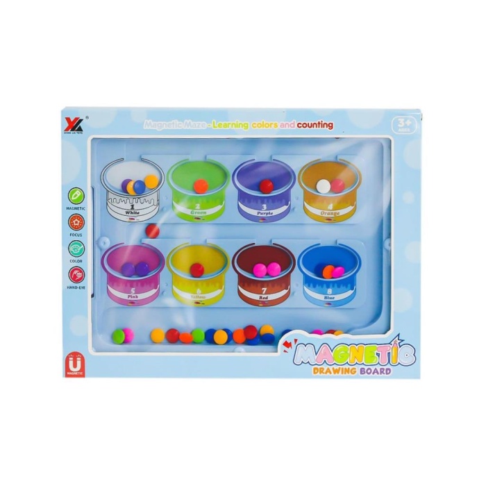 Nessiworld 677 Steam Renkler ve Sayılar Eğitim Tahtası -Birliktoys