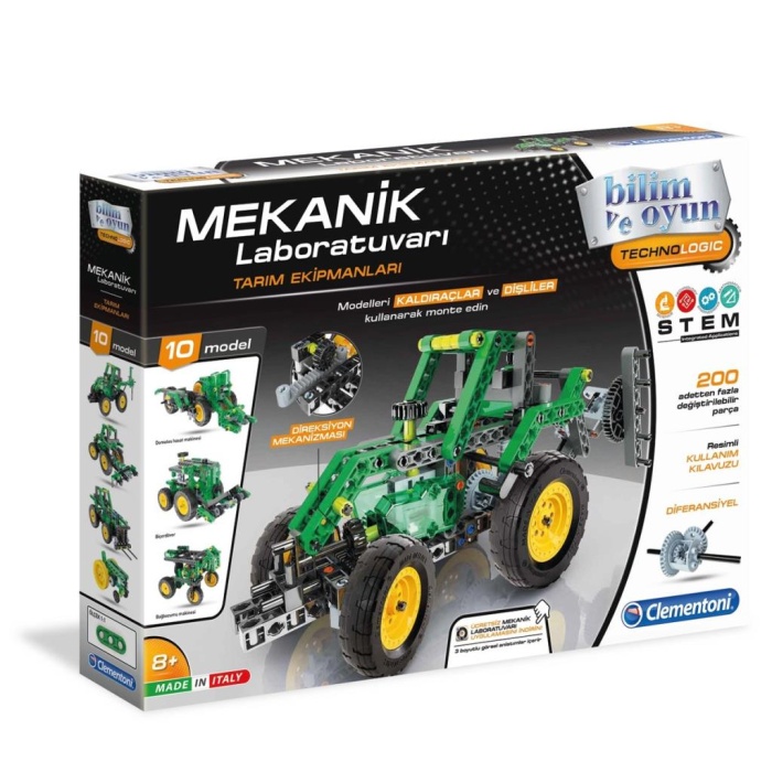 64437 Mekanik Laboratuvarı - Tarım Ekipmanları +8 yaş