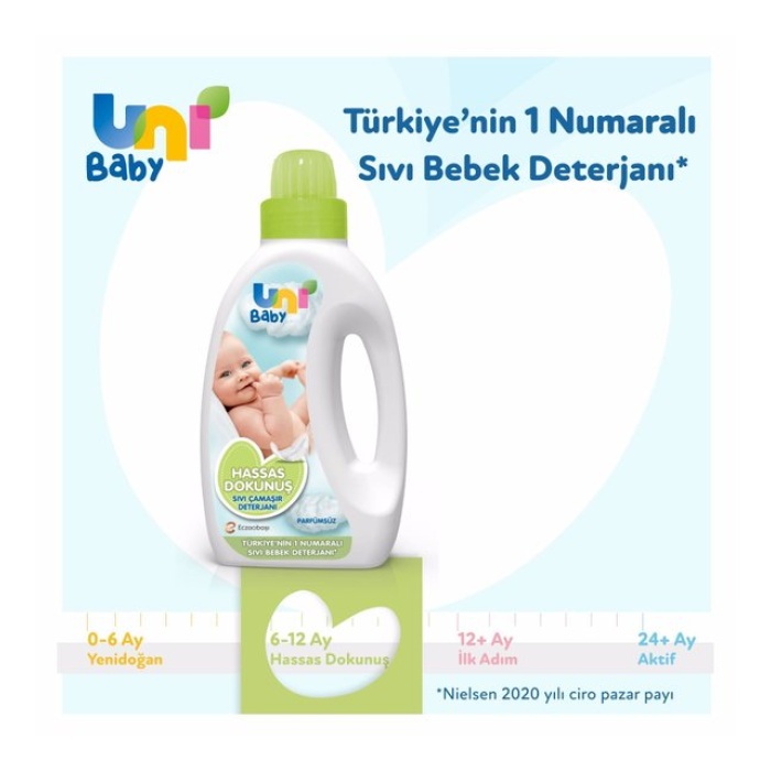 Nessiworld Uni Baby Sensitive Sıvı Çamaşır Deterjanı 1500 ml