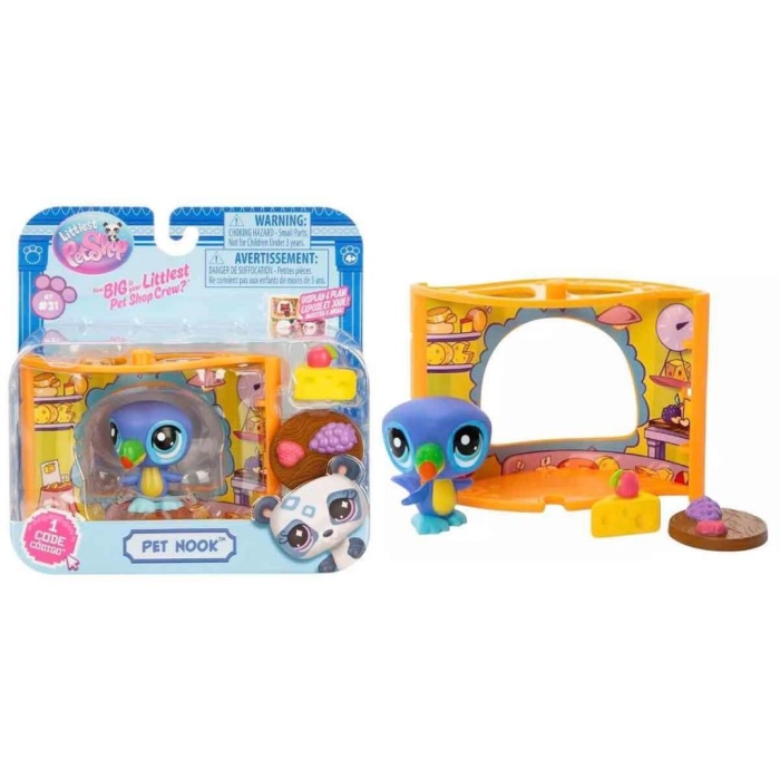 Nessiworld 0590 Littlest Pet Shop Miniş ve Temalı Oyun Köşesi -Sunman