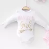 Daddys Girl Bandanalı Kız Bebek Takımı