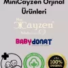 Leopar Desenli Fiyonklu % 100 Pamuk Kız Bebek Tulum