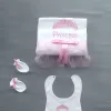 Taçlı Prensesim Nakışlı %100 Cotton Antibakteriyel 10lu Zıbın Takımı Hastane Çıkışı