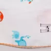 Kaplan Desenli 80*80 Müslin Bebek Battaniyesi