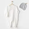 Andywawa Ac25705 Mommys Little Star Tulum Takım Ekru