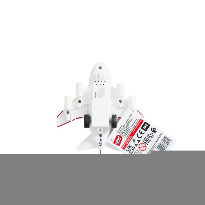 HediyeCantam XG879-209 Sesli Işıklı Metal Çek Bırak Uçak -Birliktoys