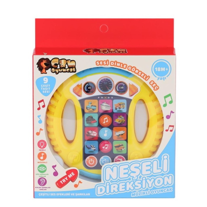 Nessiworld 508 Türkçe Direksiyon -Can Oyuncak