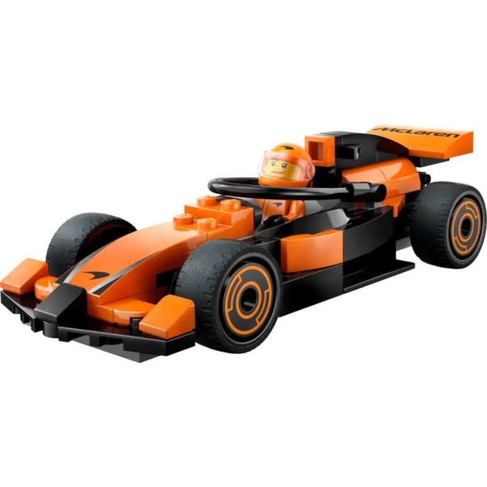 Nessiworld 60442 Lego City McLaren Yarış Arabalı F1 Sürücüsü 86 parça +6 yaş