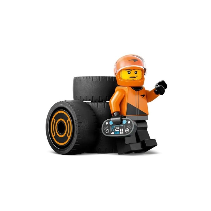 Nessiworld 60442 Lego City McLaren Yarış Arabalı F1 Sürücüsü 86 parça +6 yaş