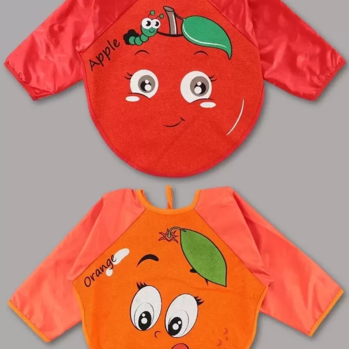 Mevye Desenli Giyilebilen Bebek Önlüğü