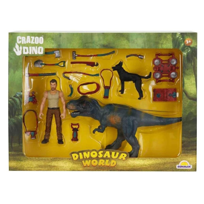 Nessiworld 43111 Crazoo Dinozor Figürlü Oyun Seti -Sunman