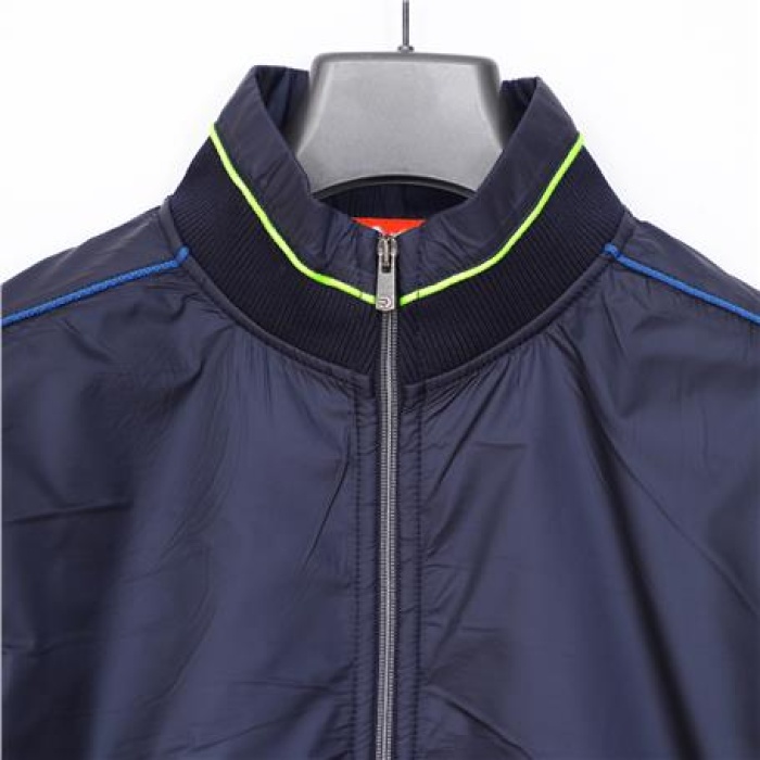 Erkek Ribanalı Comfort Fit Rahat Kesim Hafif Mont - MTS-8017 - Lacivert
