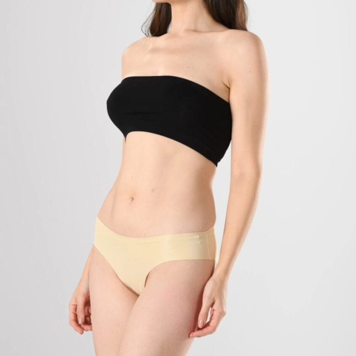 Miss Fit 12583 Lazer Kesim Silikonlu Slip