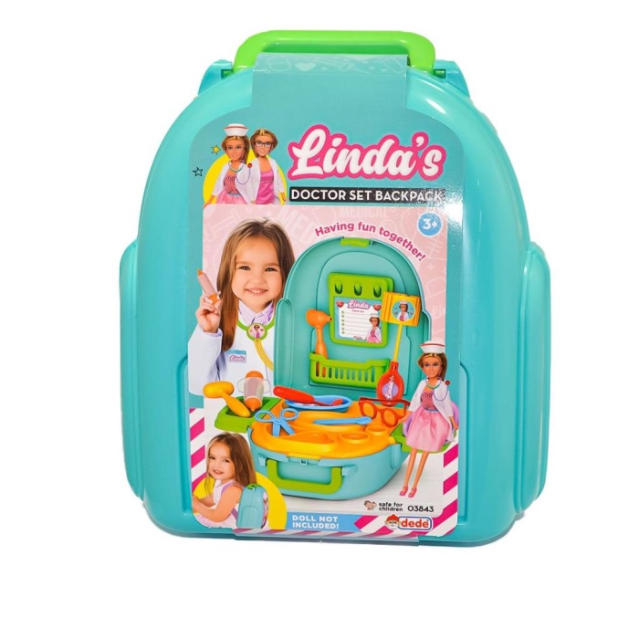 03843 LİNDA NIN DOKTOR SET SIRT ÇANTASI