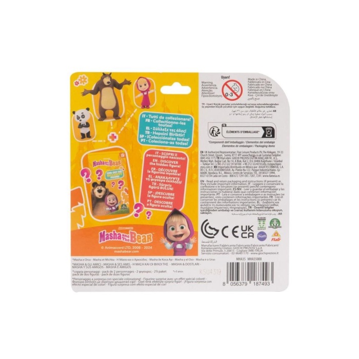 Nessiworld MHA35000 Maşa ve Koca Ayı İkili Paket
