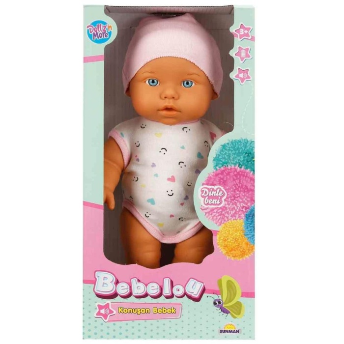 Nessiworld 30231 Bebelou Konuşan Bebek 32 cm -Sunman