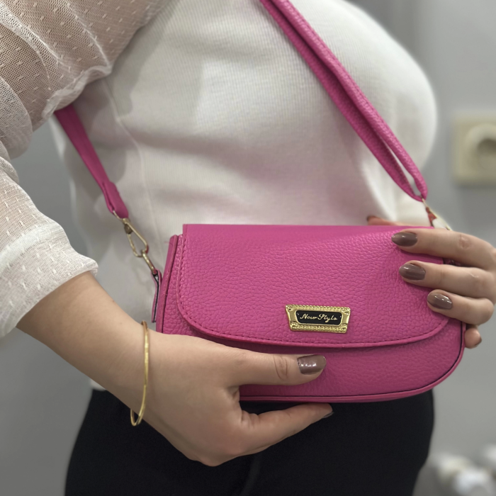 Pembe cilt jessi çanta
