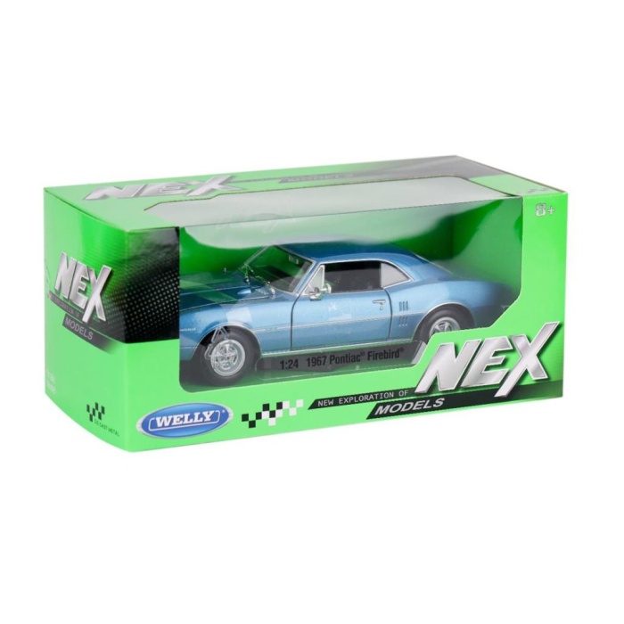 Nessiworld 22502 Welly Pontiac Firebird 1967 1:24 -Karsan Oyuncak