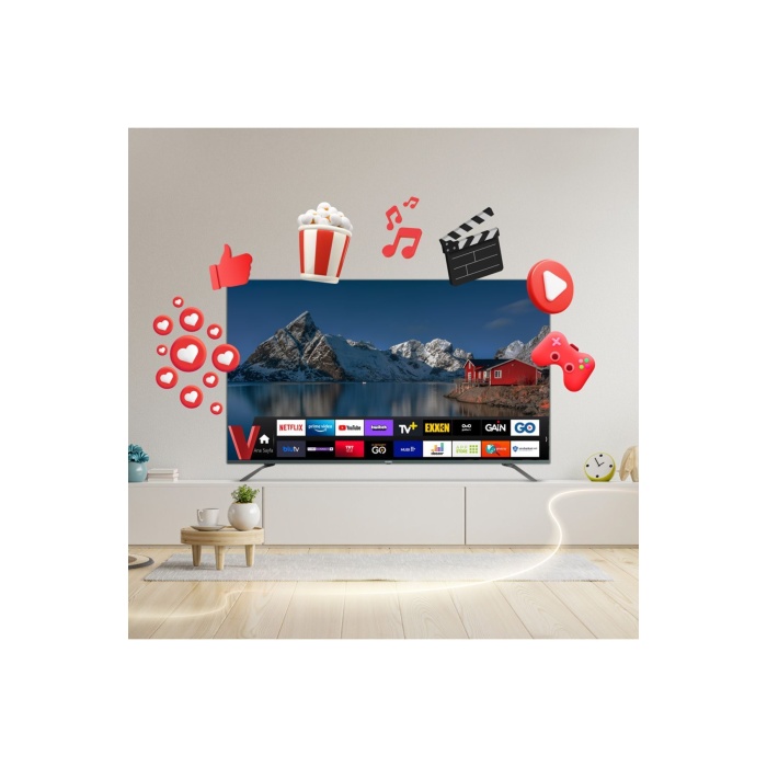 50 127 Ekran UltraHD 4K Smart LED TV (İhracat Ürünü)