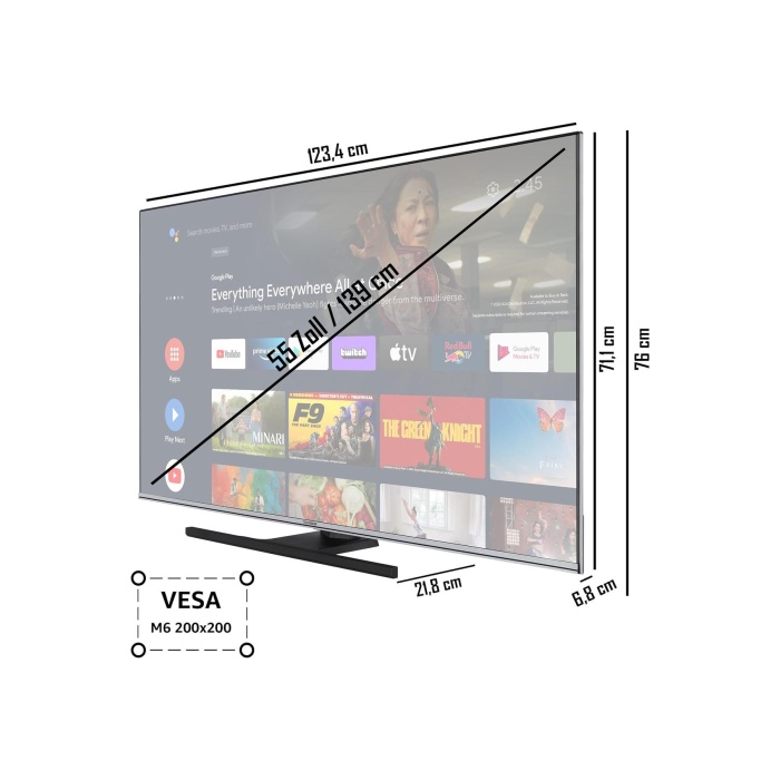 QU55AN900M 55-140CM ULTRAHD ANDROID QLED TV