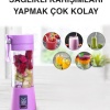 Resmi Distribütör Garantili Mini Portatif Taşınabilir Mobil Kişisel Şarjlı Blender 380 ml C / F Yeş