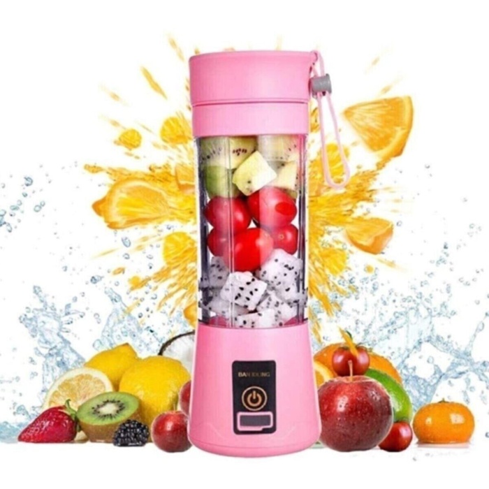 Resmi Distribütör Garantili Mini Portatif Taşınabilir Mobil Kişisel Şarjlı Blender 380 ml C / F Yeş