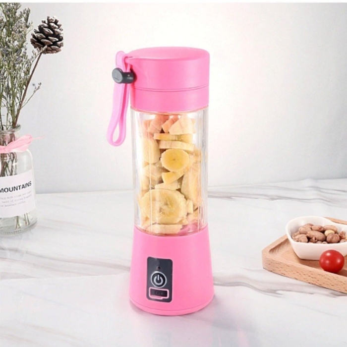 Resmi Distribütör Garantili Mini Portatif Taşınabilir Mobil Kişisel Şarjlı Blender 380 ml C / F Yeş