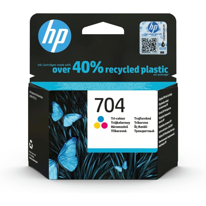 hp 704 renkli orjinal kartuş.CN693AE