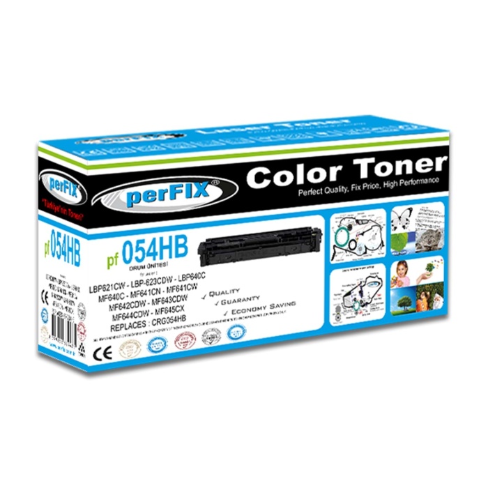 PERFİX F CRG054HB - CF540X SİYAH YÜKSEK KAPASİTE TONER 3,1K