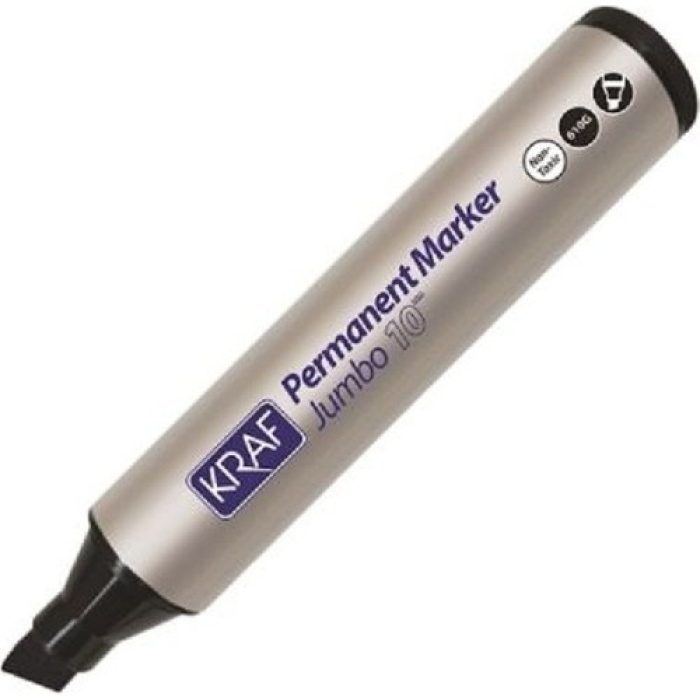 Kraf Jumbo Permanent Marker 10 mm  renk seçenekli