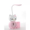 Hello Kitty Masa Lambası Saat Ve Kalemlik Alk2584