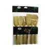 6PCS KOMPLE BAMBU MUTFAK SET (4434)