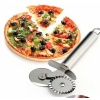 Çİft Başlı Metal Pizza Kesici ve Hamur Ruleti (4434)