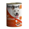 Bestpet Yetişkin Köpek Balıklı Yaş Mama 400gr x24