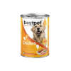 Bestpet Yetişkin Köpek Tavuklu Yaş Mama 400gr x24