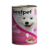 Bestpet Yavru Köpek Kuzu Yaş Mama 400gr x24