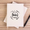 The Beatles Üyelerinin İmzaları Çizgisiz Kanvas Defter