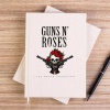 Guns N Roses Live Radio Broadcast Çizgisiz Kanvas Defter