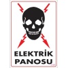 Elektrik Panosu Uyarı Levhası 25x35 KOD:1107