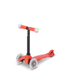 Mini2Grow Deluxe Magic Led 3 Tekerlekli Scooter Red