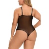 Kadın Büyük Beden Dantelli  Babydoll Bodysuit   Kostüm