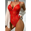 Kırmızı Dantel Özel Tasarım Babydoll 66081