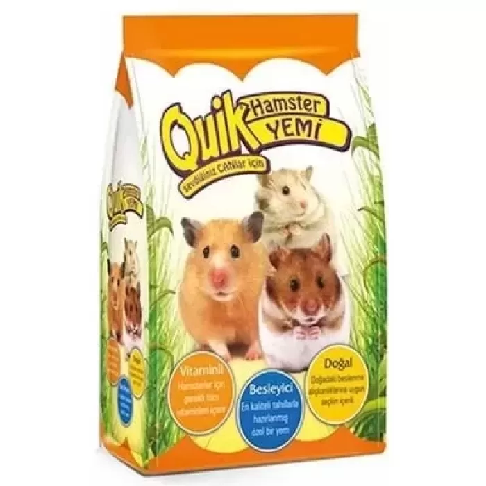 Quik Hamster Kemirgen Yemi 500 Gr