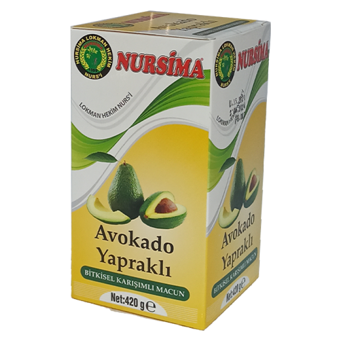 Avokado Yapraklı Bitkisel Macun 420 gr