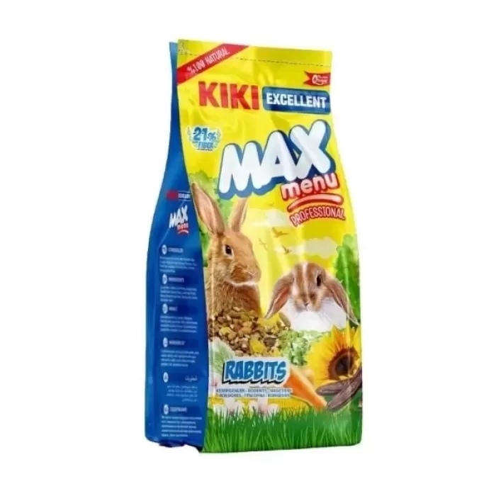 Kiki Excellent Max Menu Tavşan Yemi 1 Kg