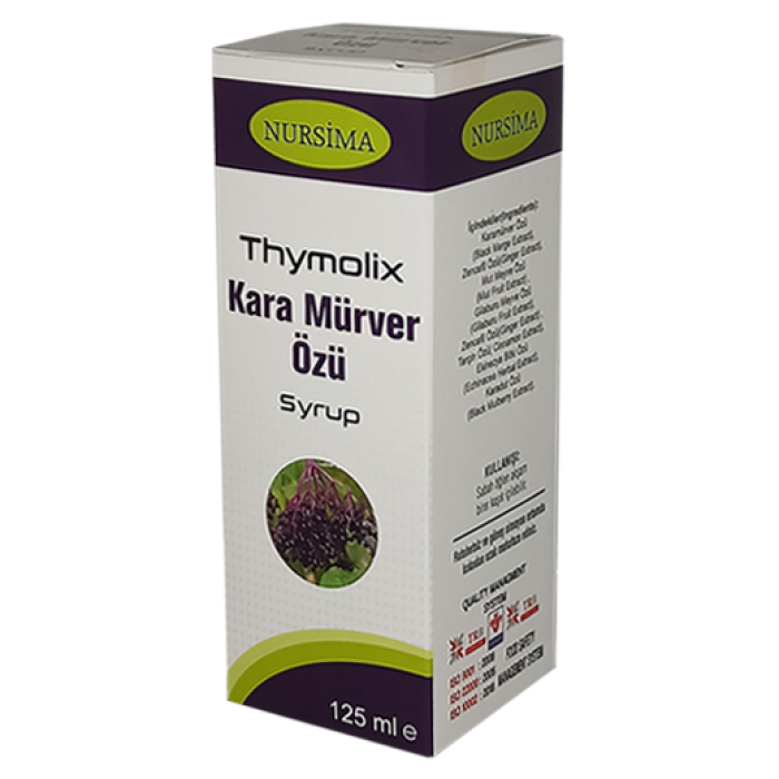 Kara Mürver Özü Şurubu 125 ml