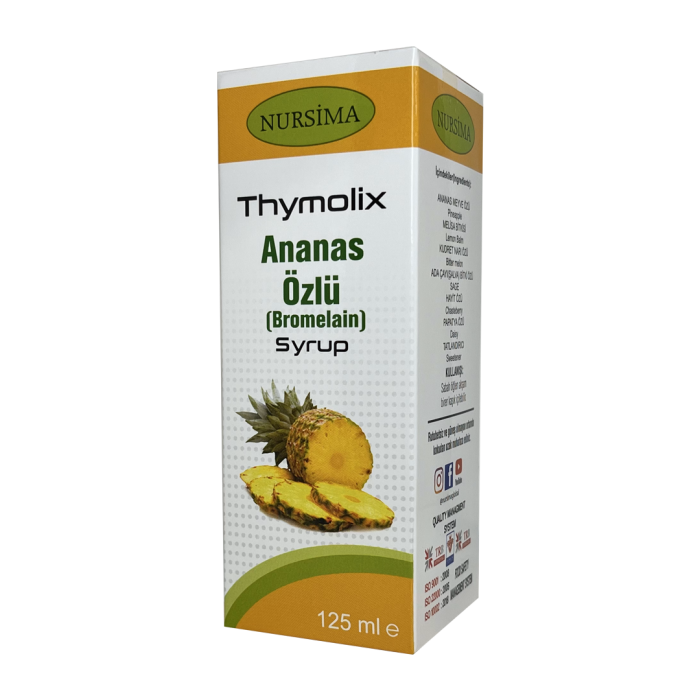 Ananas Özlü Bromelain Şurubu 125 ml