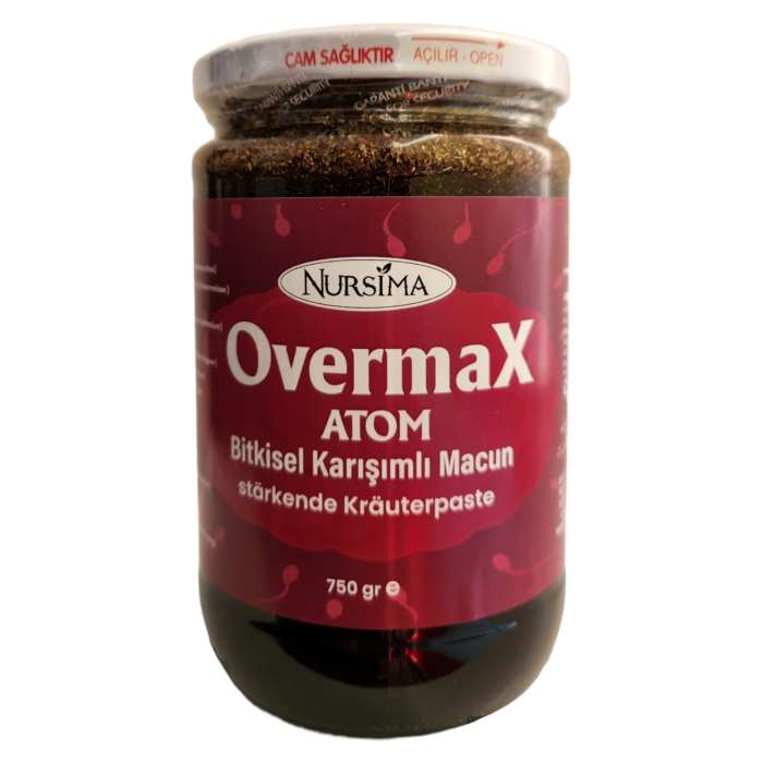 Overmax Atom Bitkisel Karışımlı Macun 750 gr