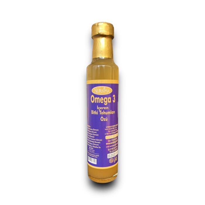 Omega 3 Bitki Tohumları Özü 250 ml