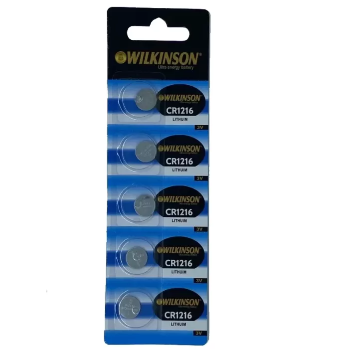 Wılkınson 1216 3v Lityum Düğme Pil 5li Paket